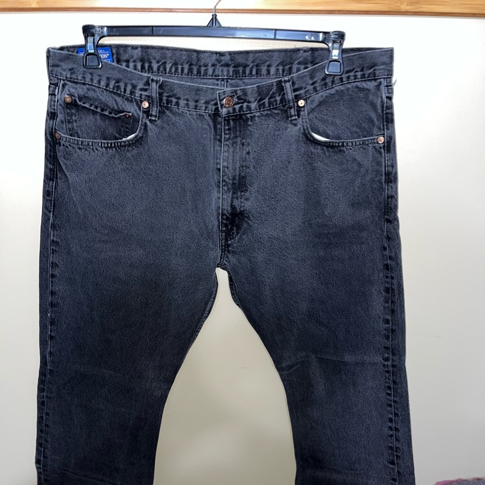 Pendleton Black Relaxed Fit Straight Leg Jeans